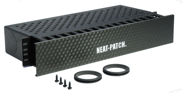 Best 2U Cable Manager by Neat-Patch for 24–48 Patch Cables